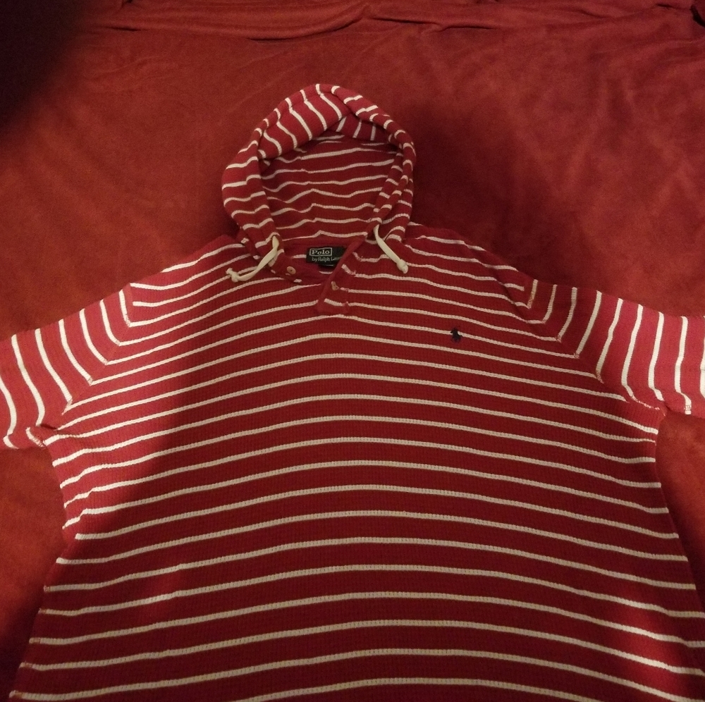 Polo Striped Hoodie